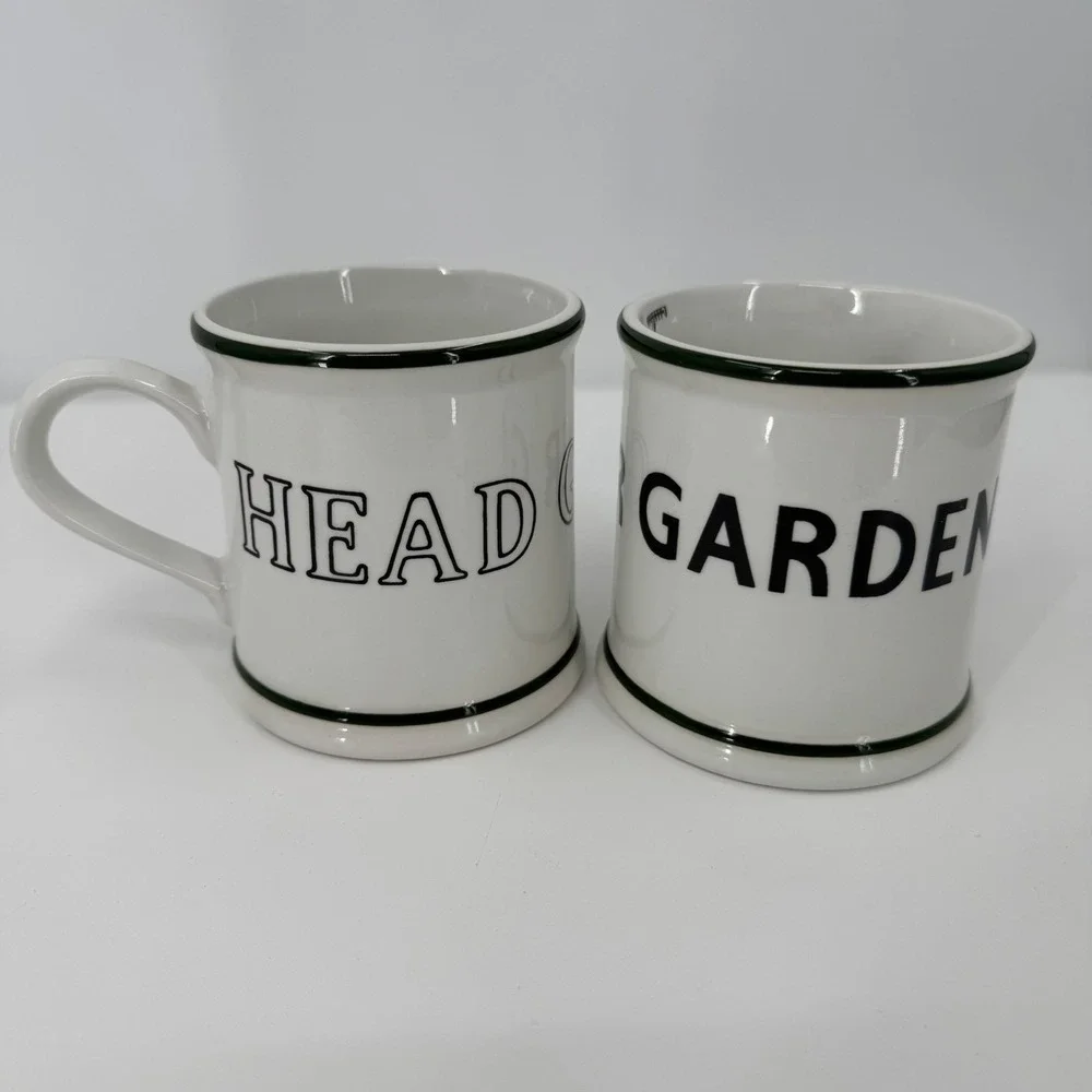 The National Trust Mug Set Head & Under Gardner Staffordshire England